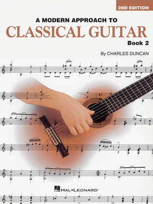 Book cover for A Modern Approach to Classical Guitar – 2nd Edition