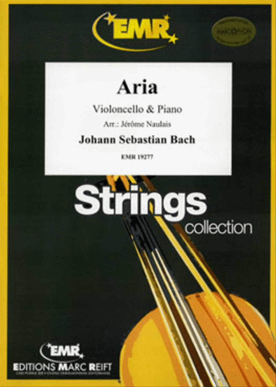 Aria Piano Accompaniment scores gallery preview page 1