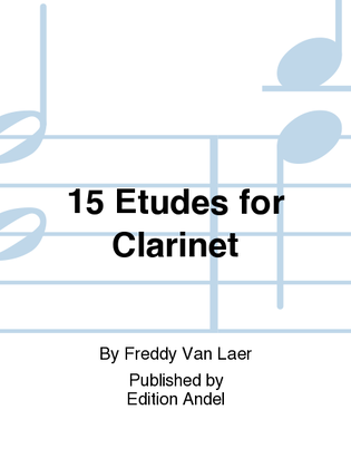 15 Etudes for Clarinet