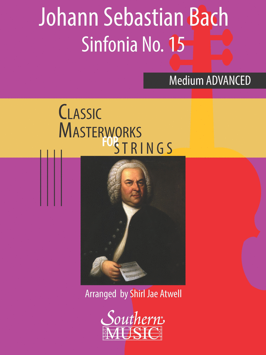 Sinfonia No. 15 String Orchestra scores gallery preview page 1