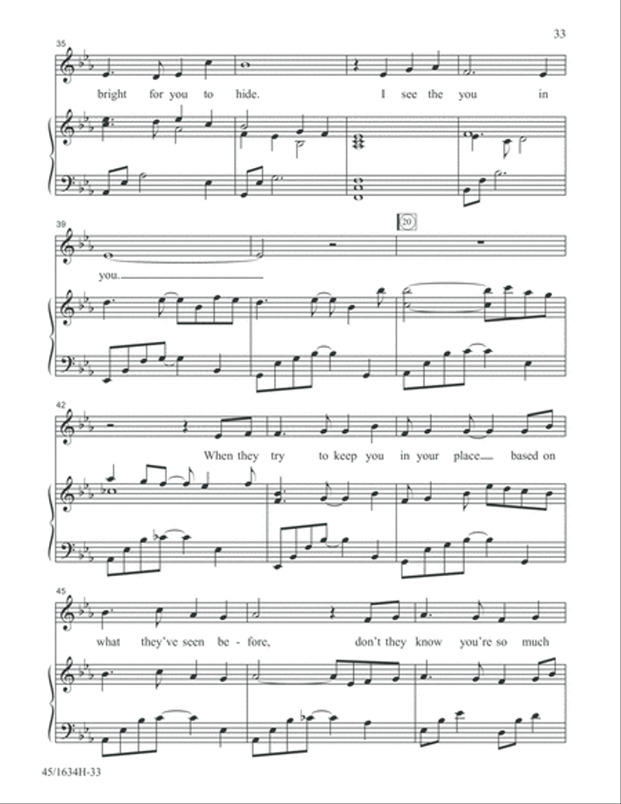Together Together Unison Choir scores gallery preview page 33