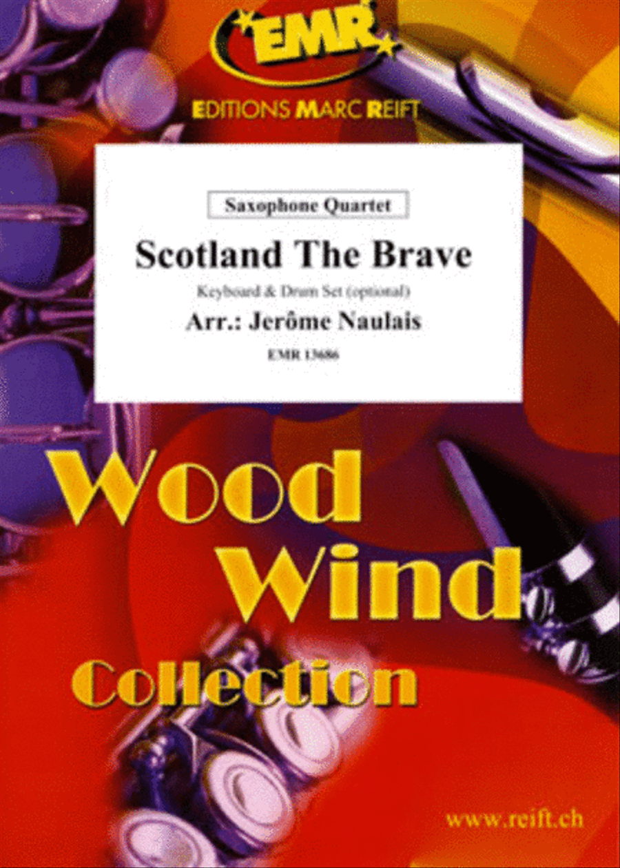 Scotland The Brave Saxophone Quartet scores gallery preview page 1