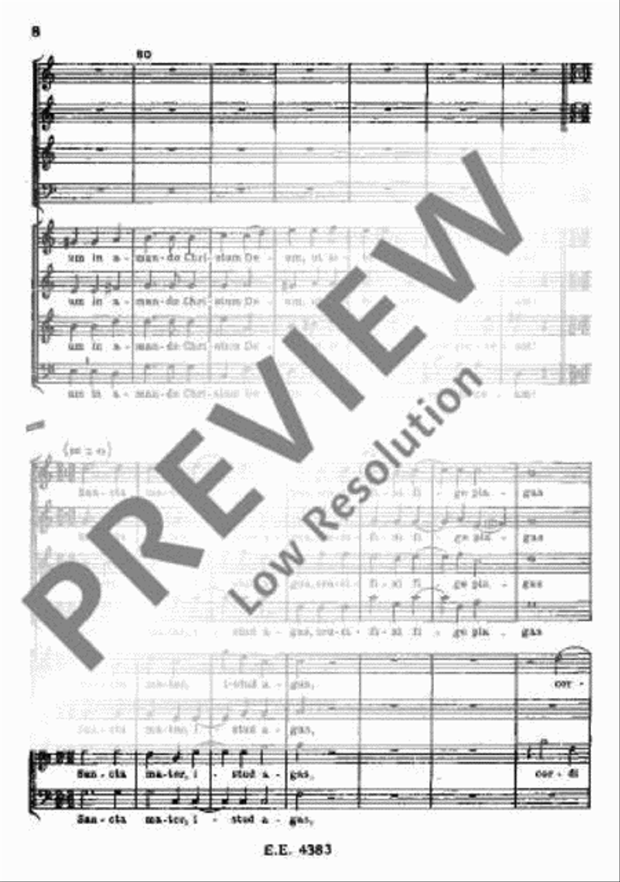 Stabat mater Stabat mater 4-Part scores gallery preview page 17