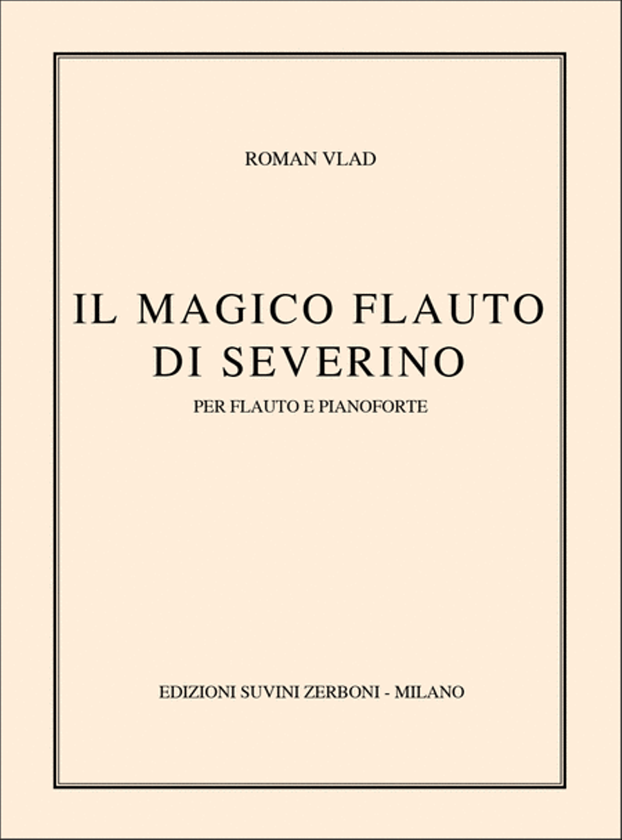 Il Magico Flauto Di Severino Flute Solo scores gallery preview page 1