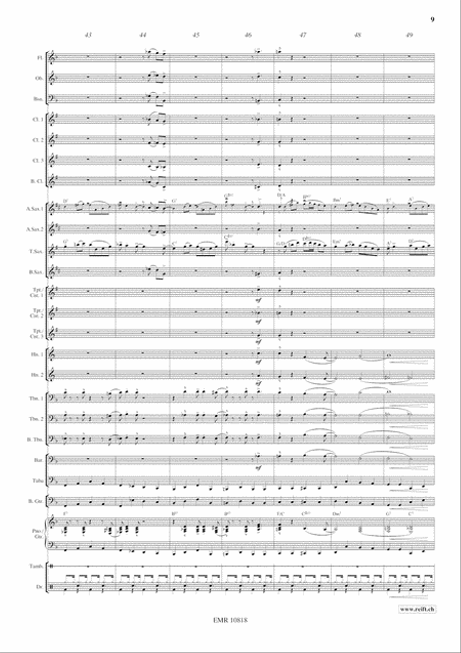 Freedom Concert Band scores gallery preview page 10
