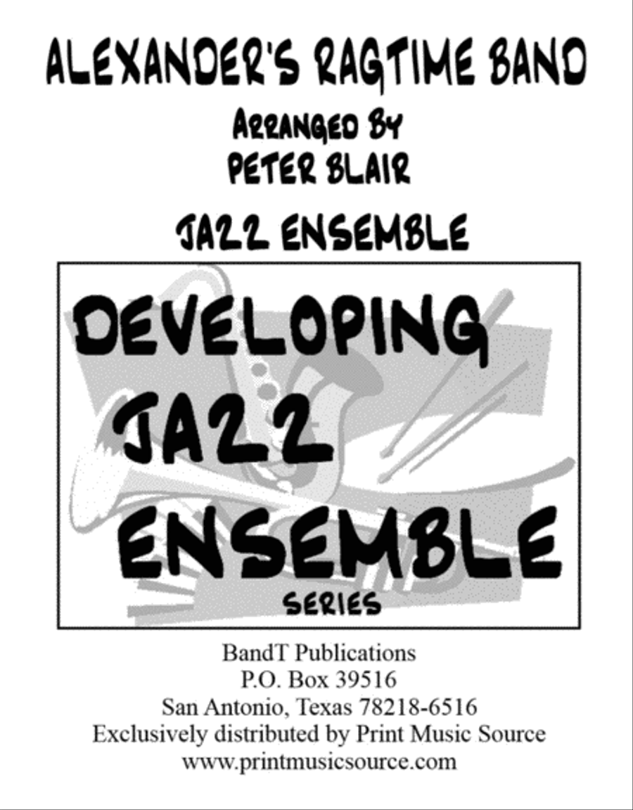 Alexander's Ragtime Band Jazz Ensemble scores gallery preview page 1