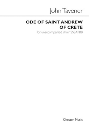 Book cover for Ode of Saint Andrew of Crete