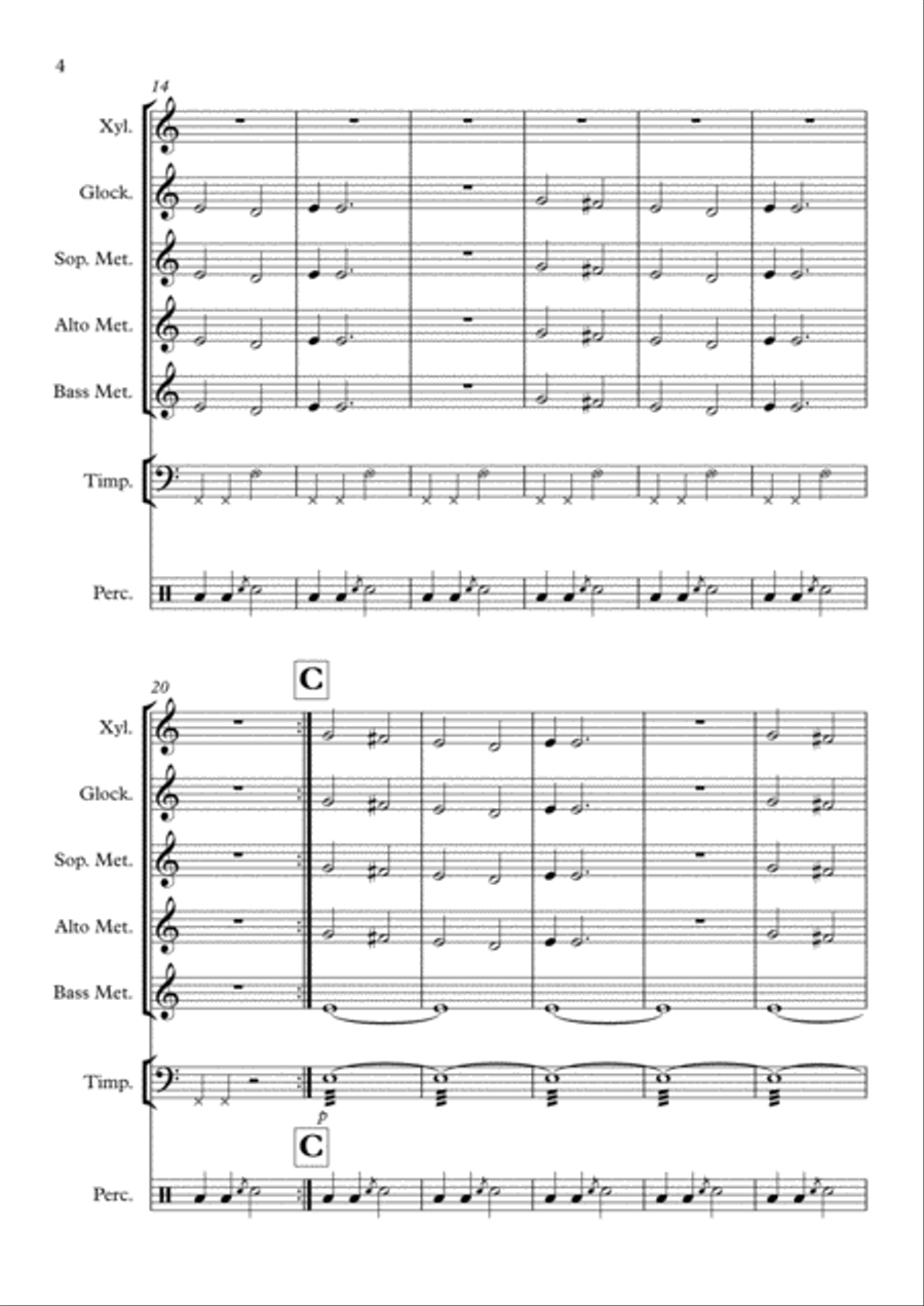We Will Rock You Small Ensemble scores gallery preview page 4