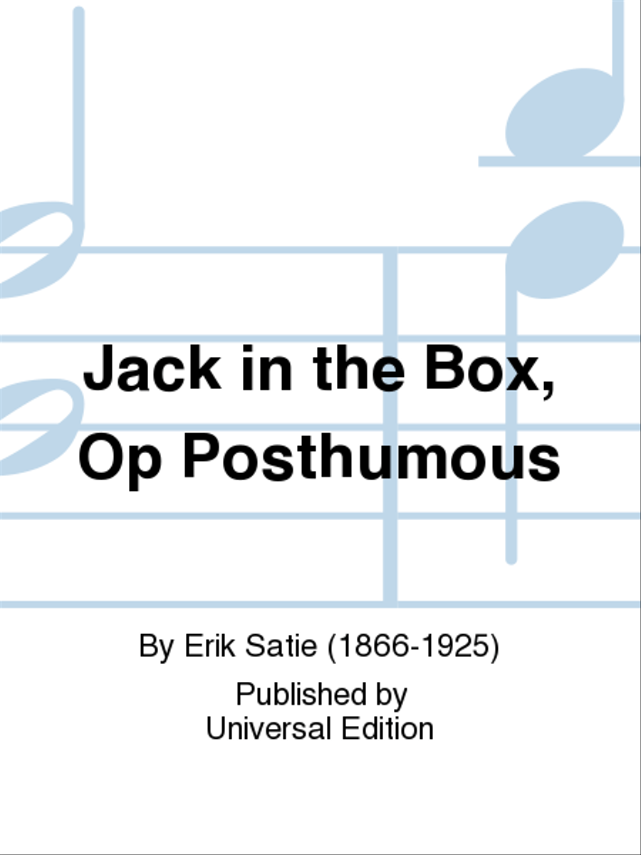 Jack in the Box, Op Posthumous School and Community scores gallery preview page 1