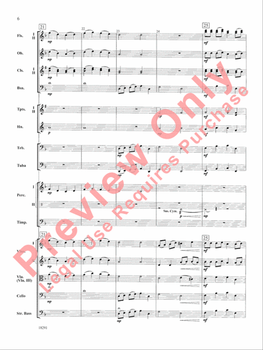Hungarian Air and Dance Full Orchestra scores gallery preview page 7