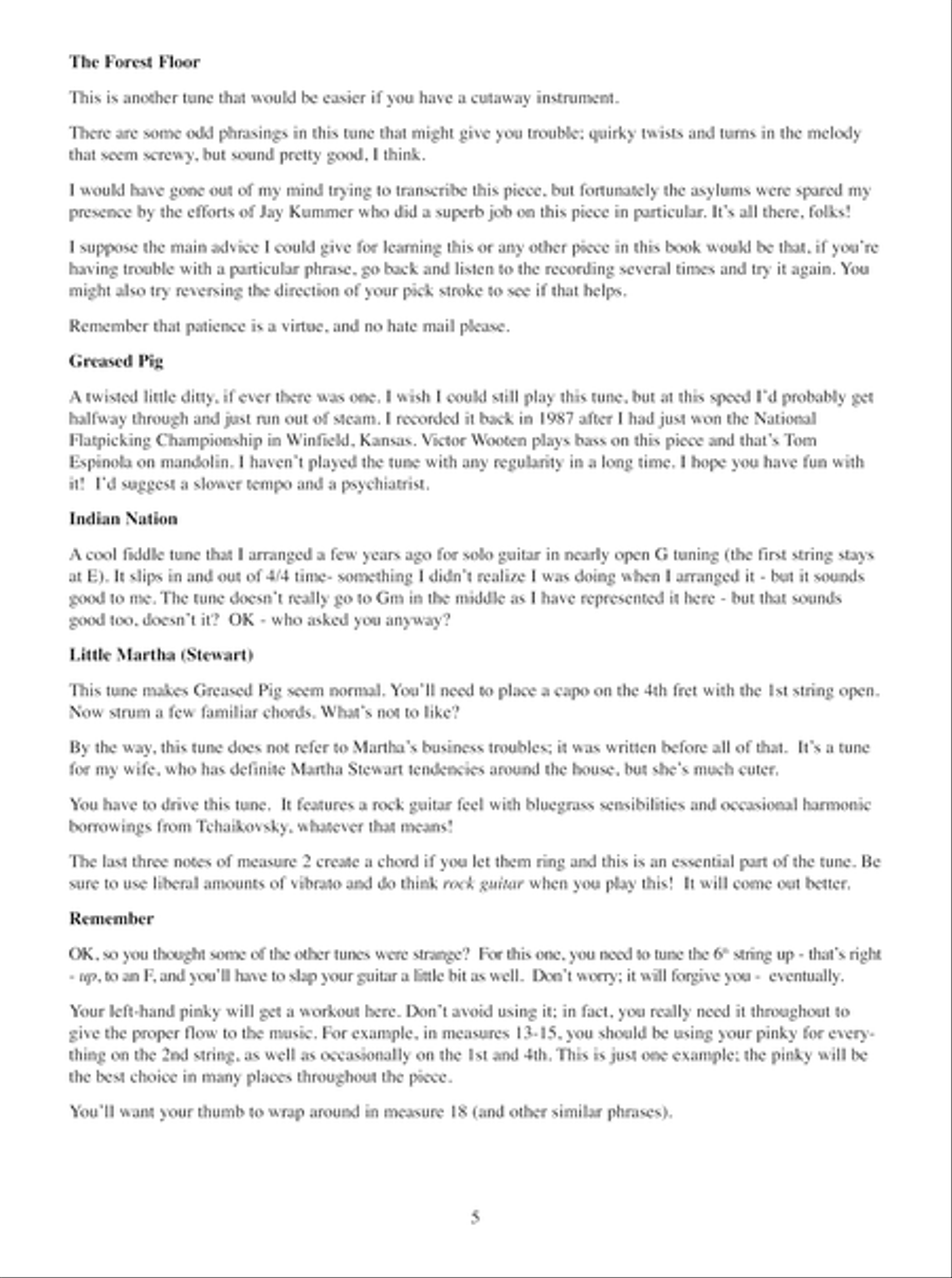 The Stephen Bennett Flatpicking Collection Acoustic Guitar scores gallery preview page 5