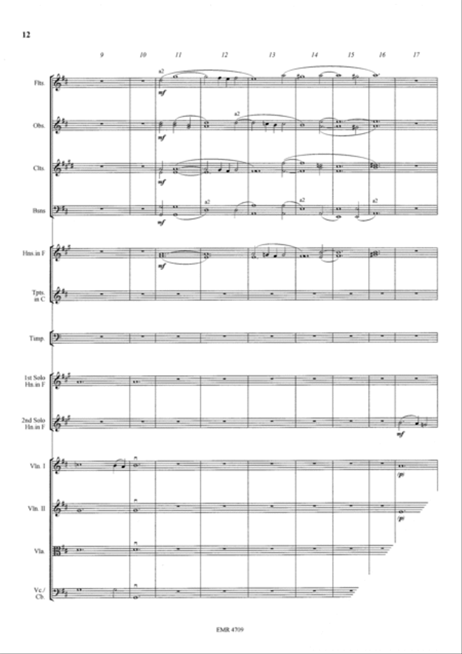 Sonata in D Orchestra scores gallery preview page 8
