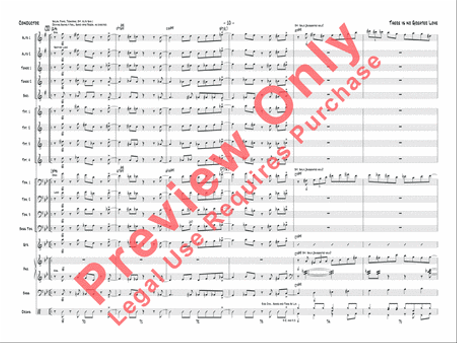 There Is No Greater Love There Is No Greater Love Jazz Ensemble scores gallery preview page 11