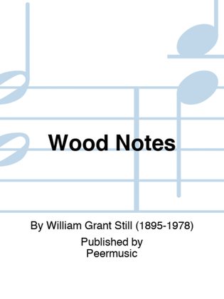 Book cover for Wood Notes