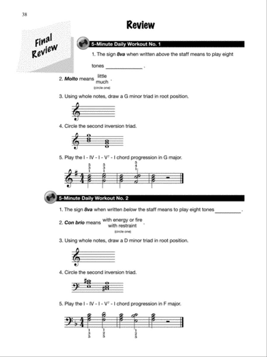 Theory for Busy Teens, Book B Piano Method scores gallery preview page 6