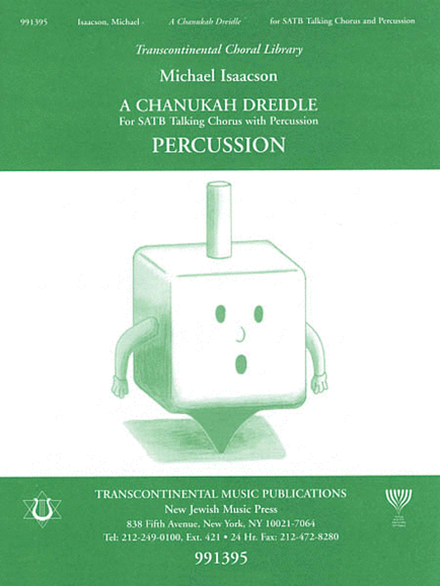 A Chanukah Dreidle Percussion Part