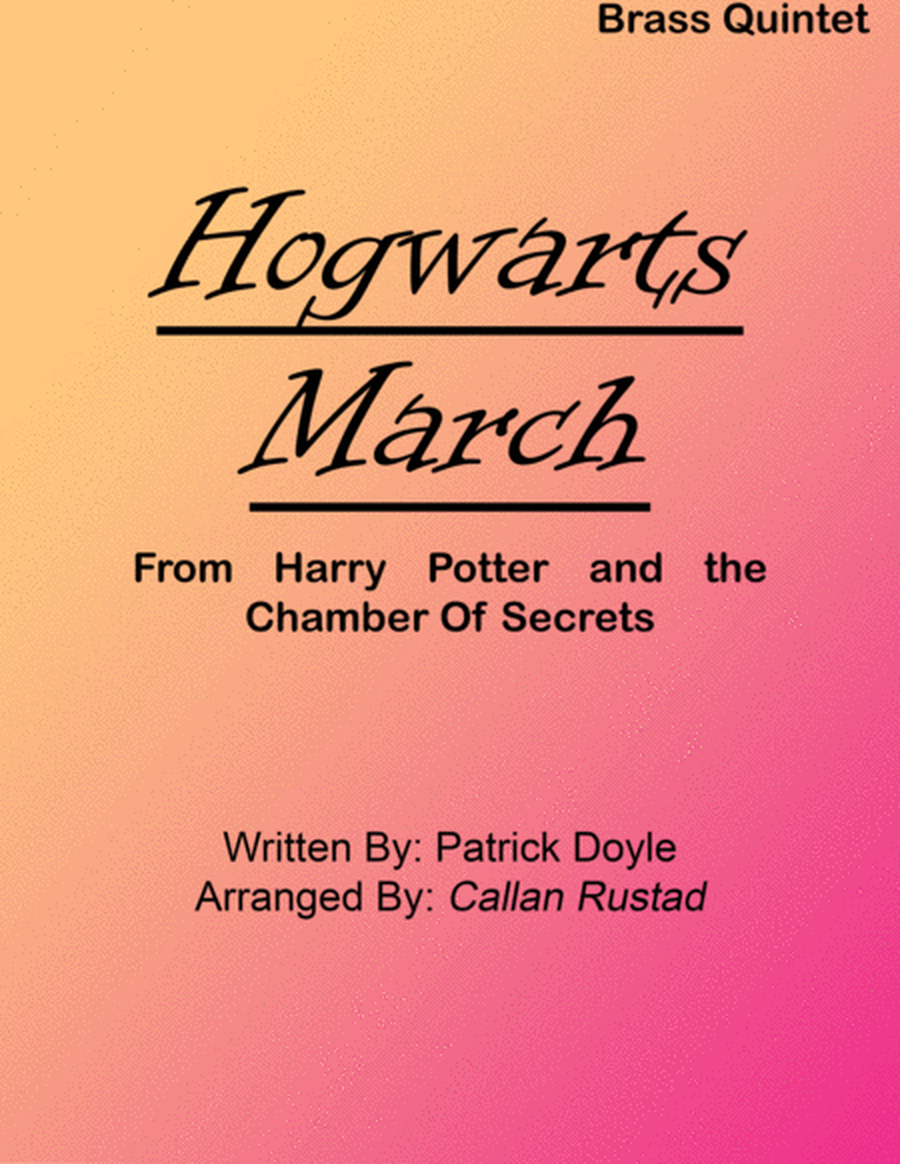 Hogwarts March Modified Brass Quintet image number null