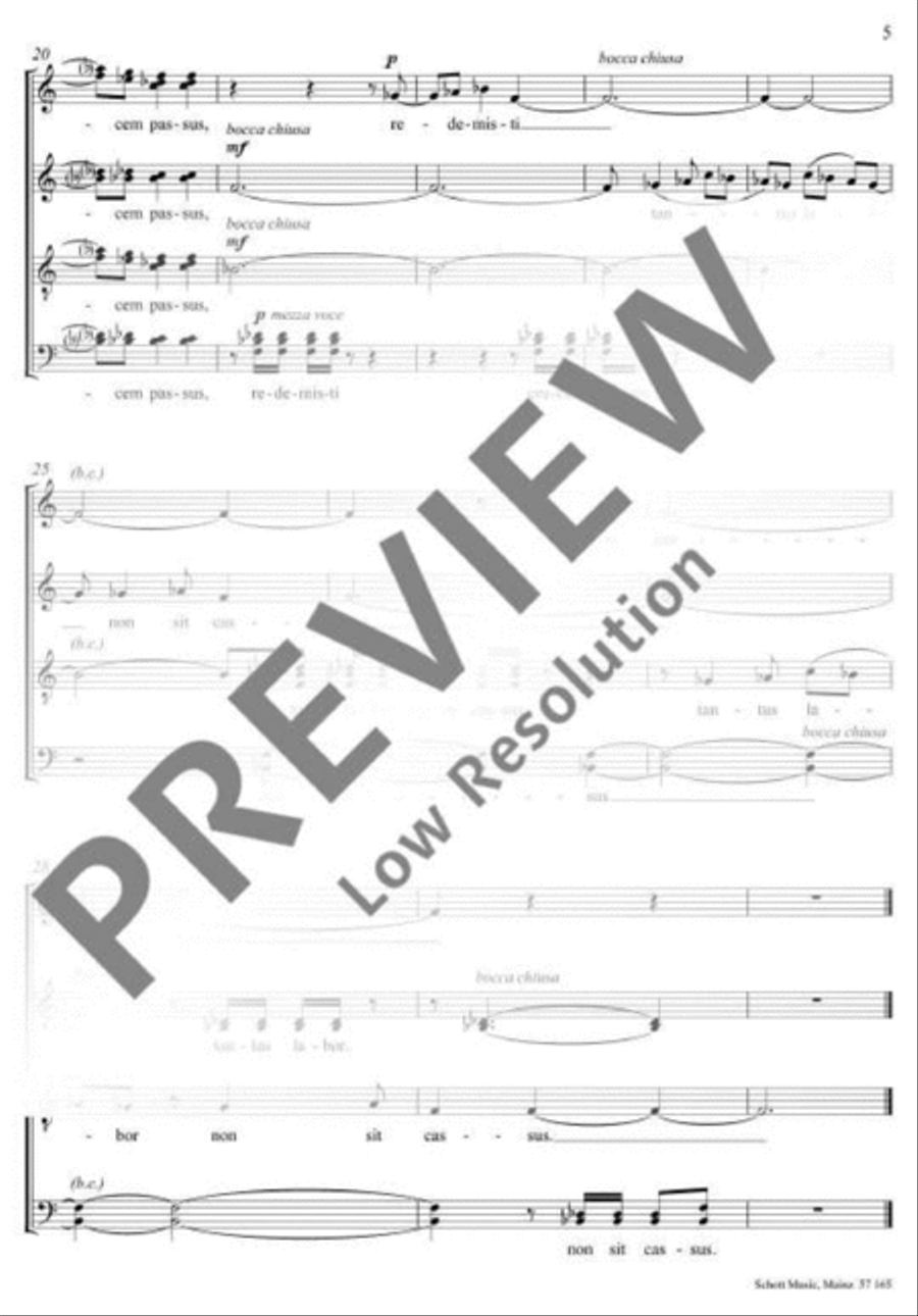 Recordare Recordare A Cappella scores gallery preview page 6