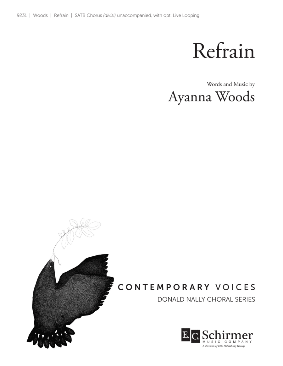 Refrain Refrain Divisi scores gallery preview page 1