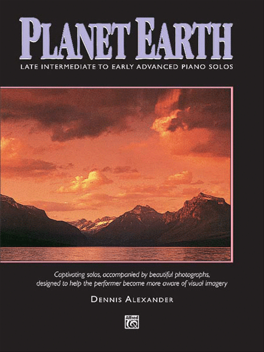 Planet Earth Planet Earth Piano Solo scores gallery preview page 1