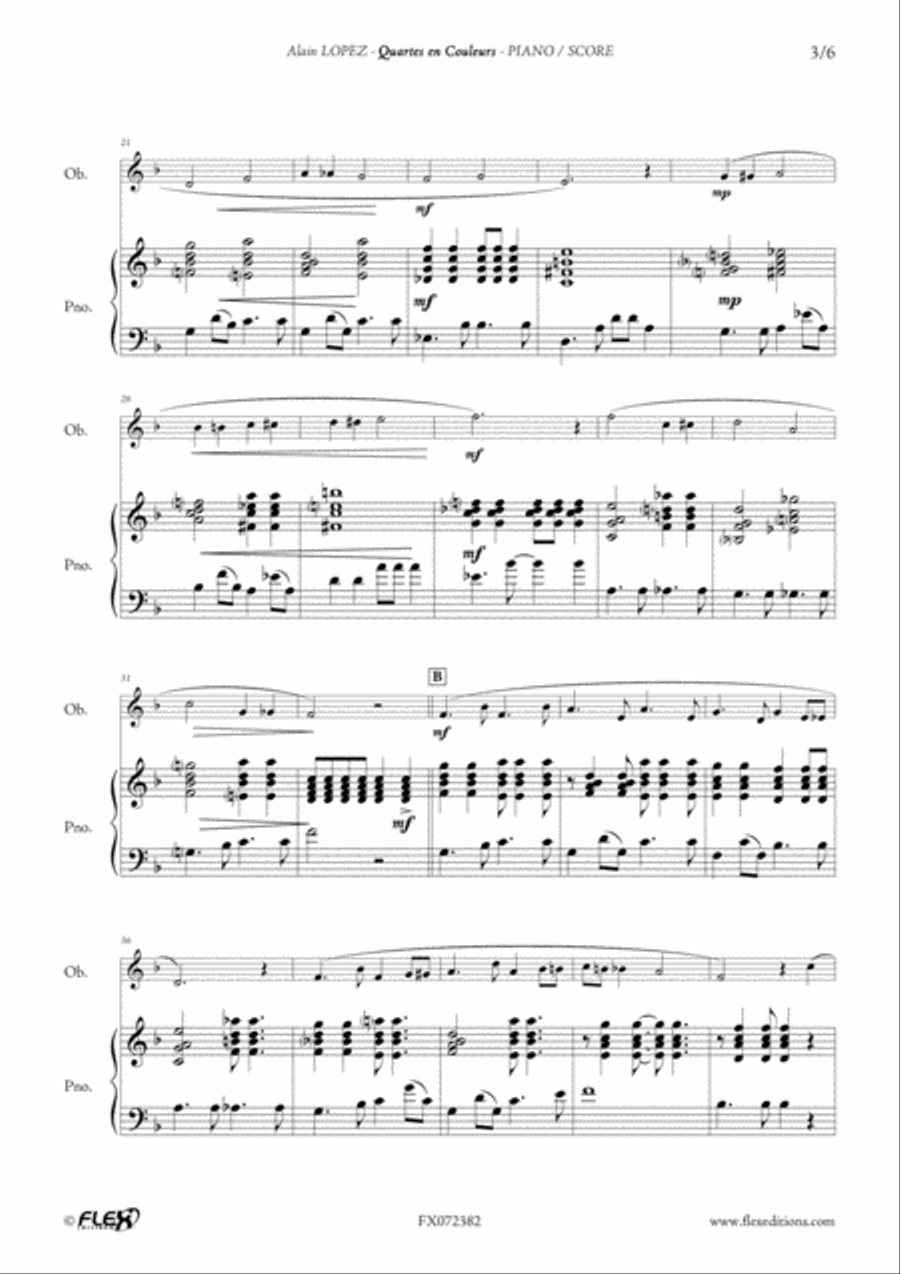 Quartes en Couleurs Quartes en Couleurs Piano scores gallery preview page 3