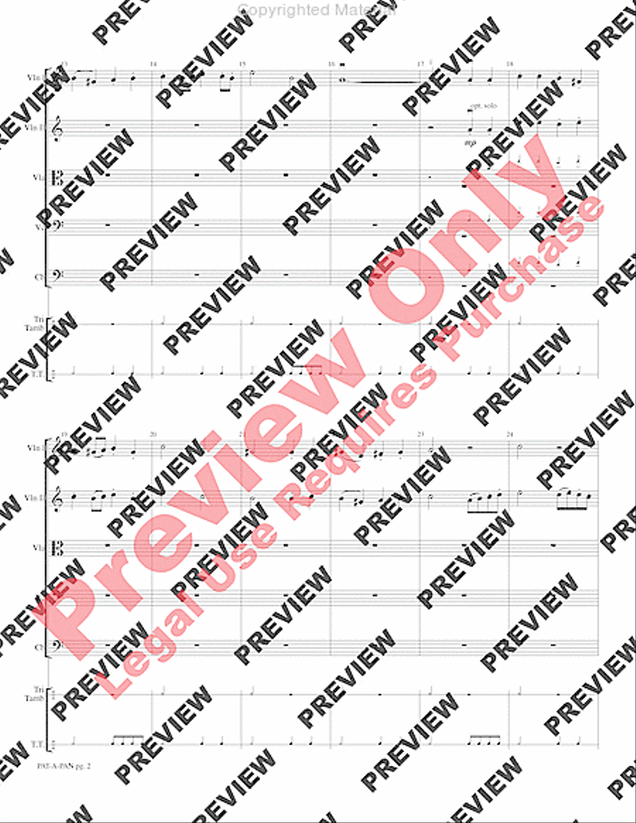 Pat-a-Pan String Orchestra scores gallery preview page 5