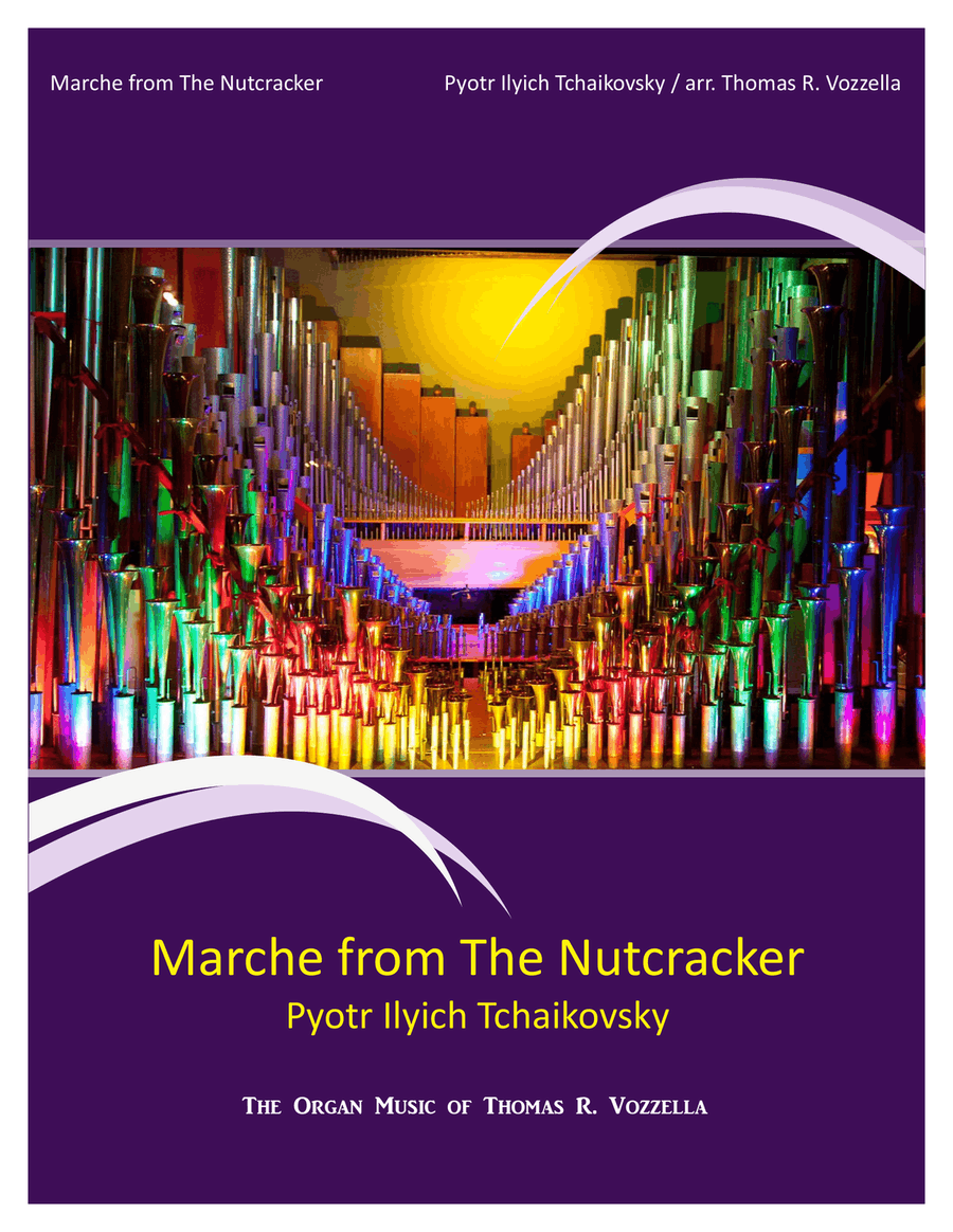 March from The Nutcracker Suite (Organ Solo) Organ Solo scores gallery preview page 1