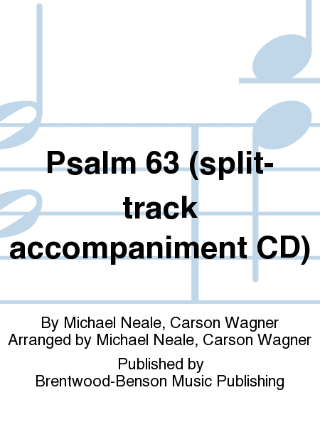 Psalm 63 (split-track accompaniment CD)