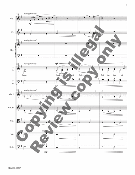 What Does the Lord Require of You? (Orchestra Score)