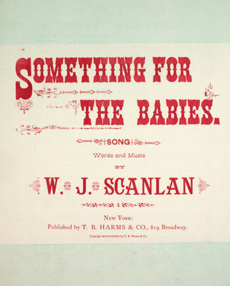 Something For the Babies. Song