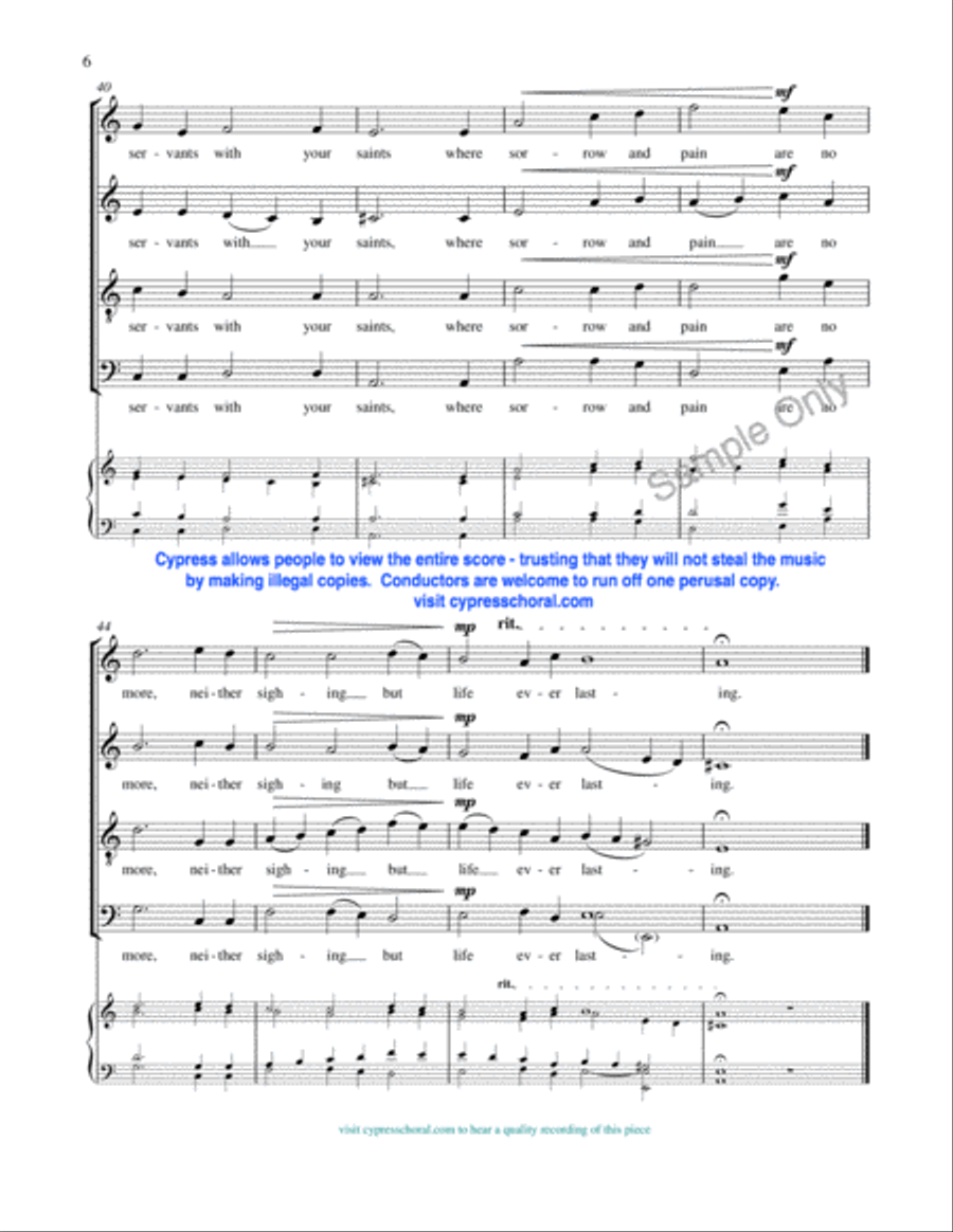 Kontakion 4-Part scores gallery preview page 7