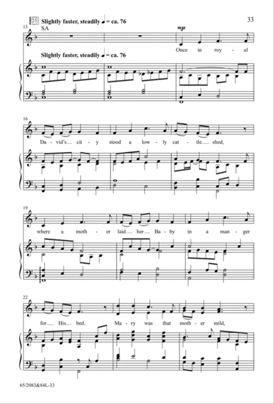 Sing Joy to All the World! - SATB Score with Performance CD 4-Part scores gallery preview page 10