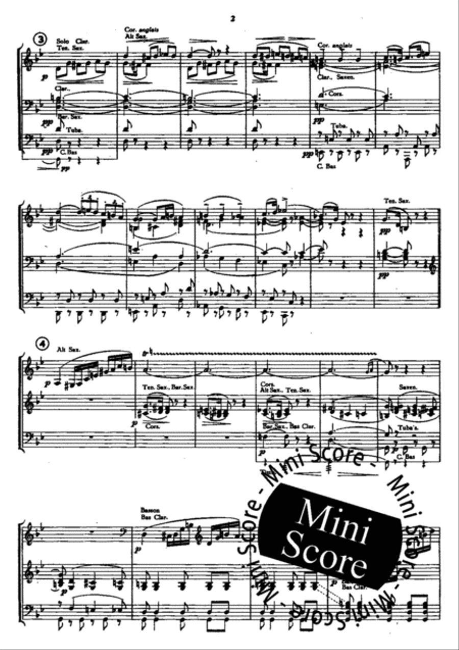 Wilhelm Tell/Guillaume Tell Concert Band scores gallery preview page 8