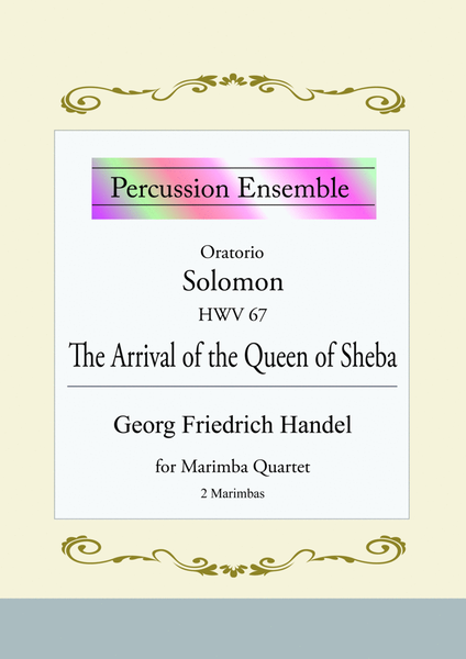 Arrival of the Queen of Sheba / Georg Friedrich Handel image number null