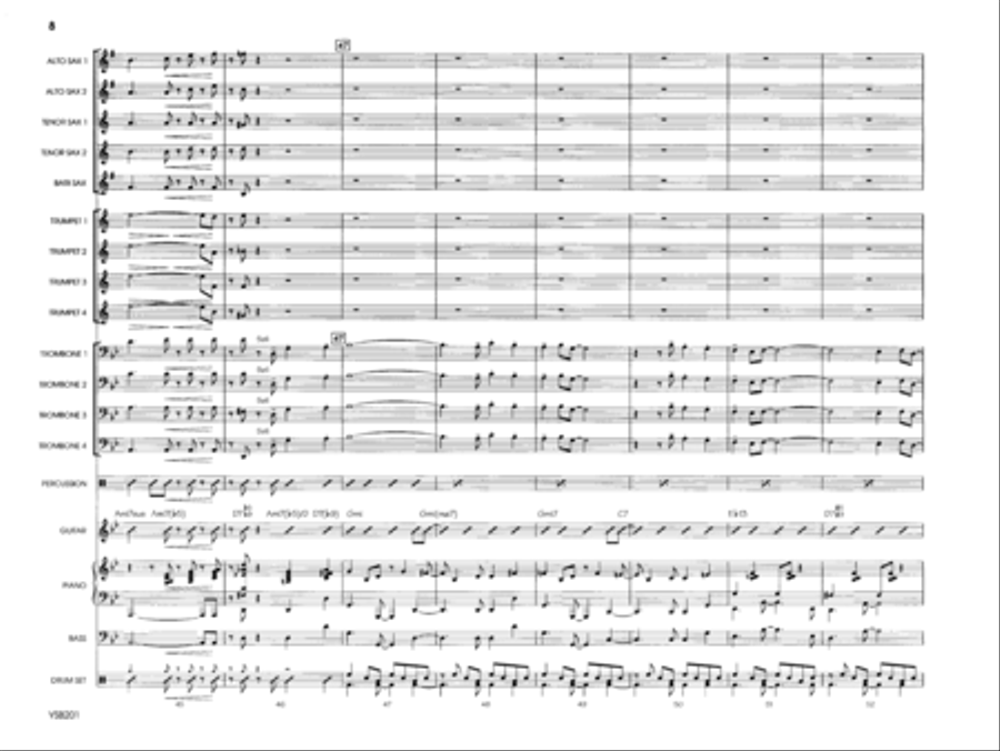 Salsa Nueva Salsa Nueva Jazz Ensemble scores gallery preview page 8