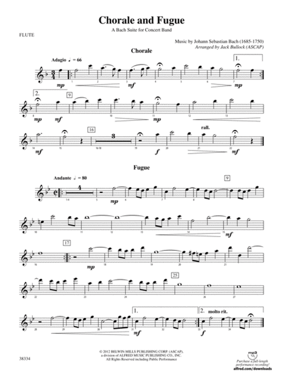 Chorale and Fugue: Flute