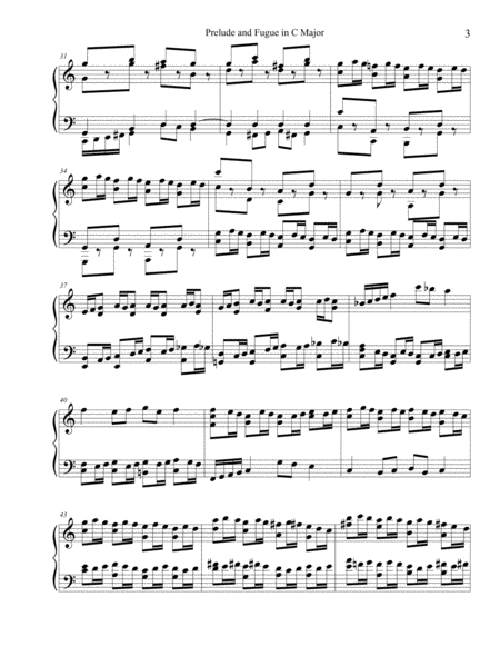 Prelude and Fugue in C Major image number null