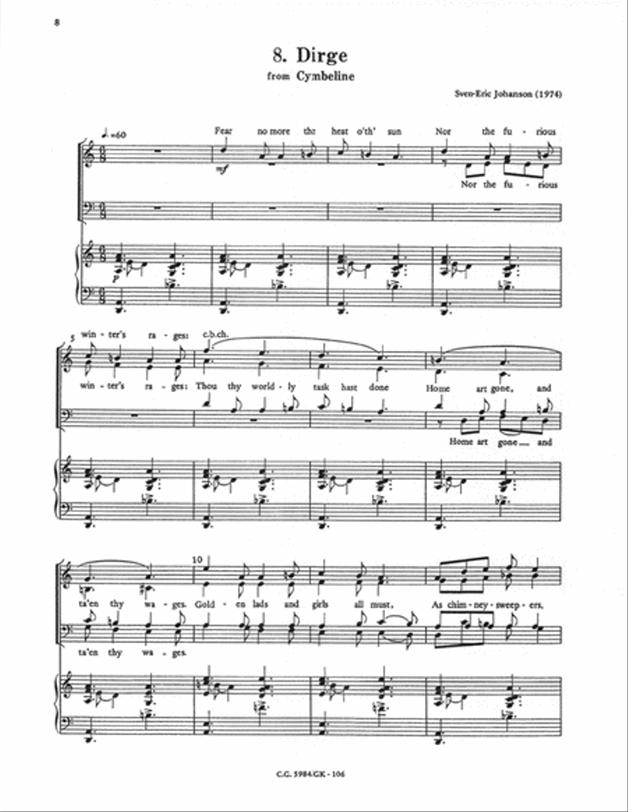 Fancies II (Collection) 4-Part scores gallery preview page 7