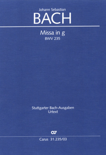 Missa in g (Mass in G minor) (Messe en sol mineur)