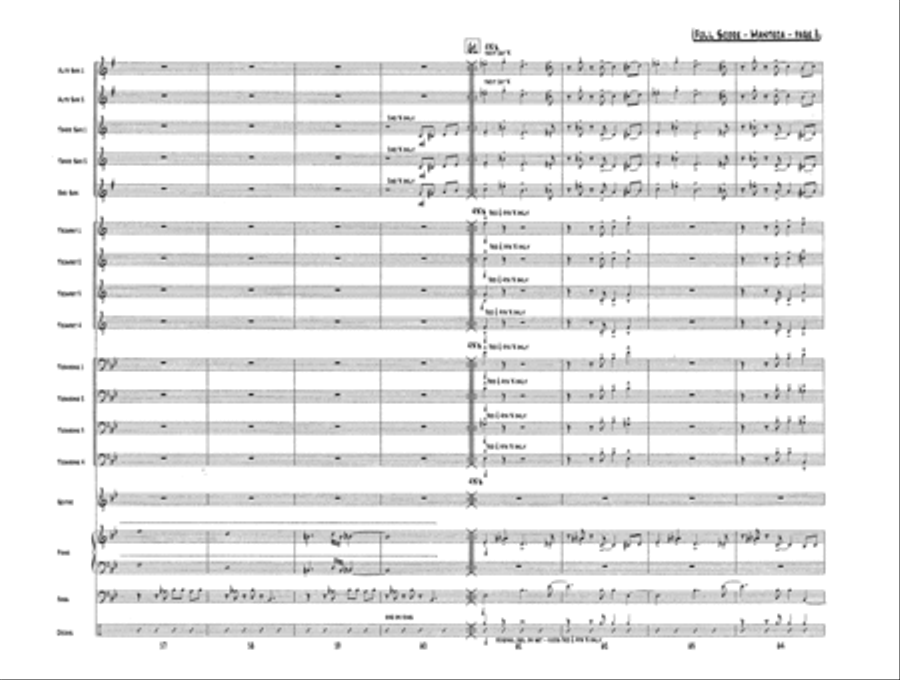 Manteca - Score Manteca - Score Jazz Ensemble scores gallery preview page 9