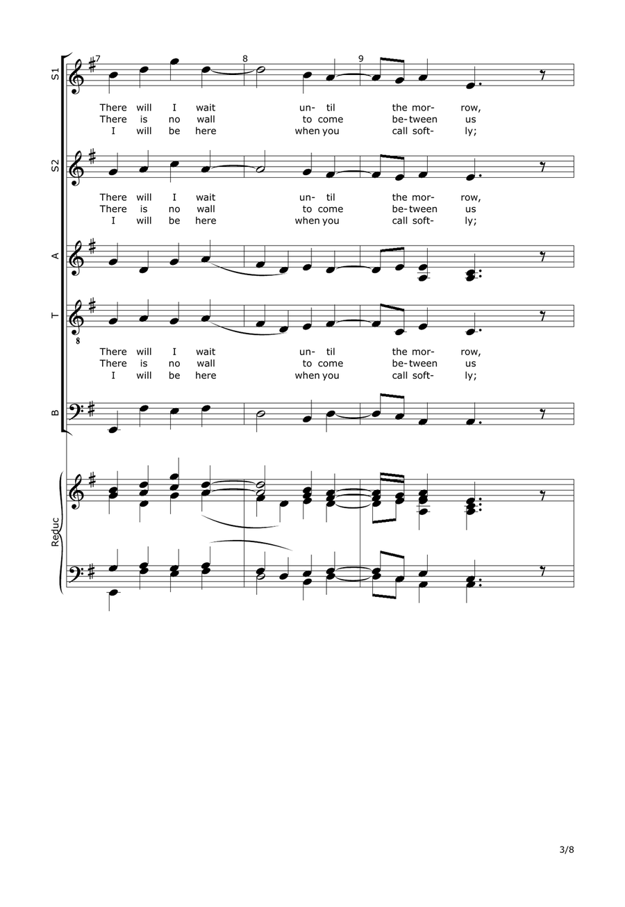 Until the 'Morrow - SSATB Divisi scores gallery preview page 5