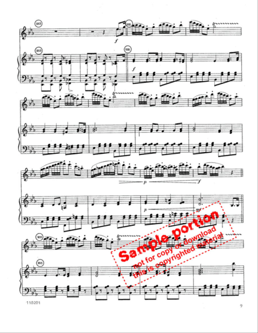 Hymn Fantasy (acc) Hymn Fantasy (acc) Flute Duet scores gallery preview page 6