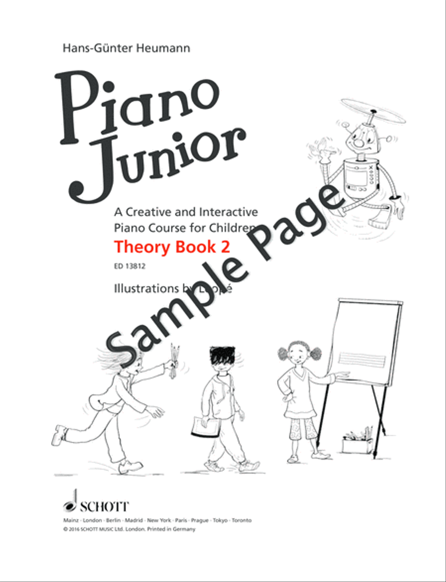 Piano Junior: Theory Book 2 Piano Method scores gallery preview page 2