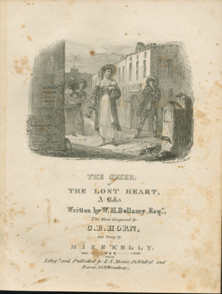 Book cover for The Crier, or, The Lost Heart. A Ballad