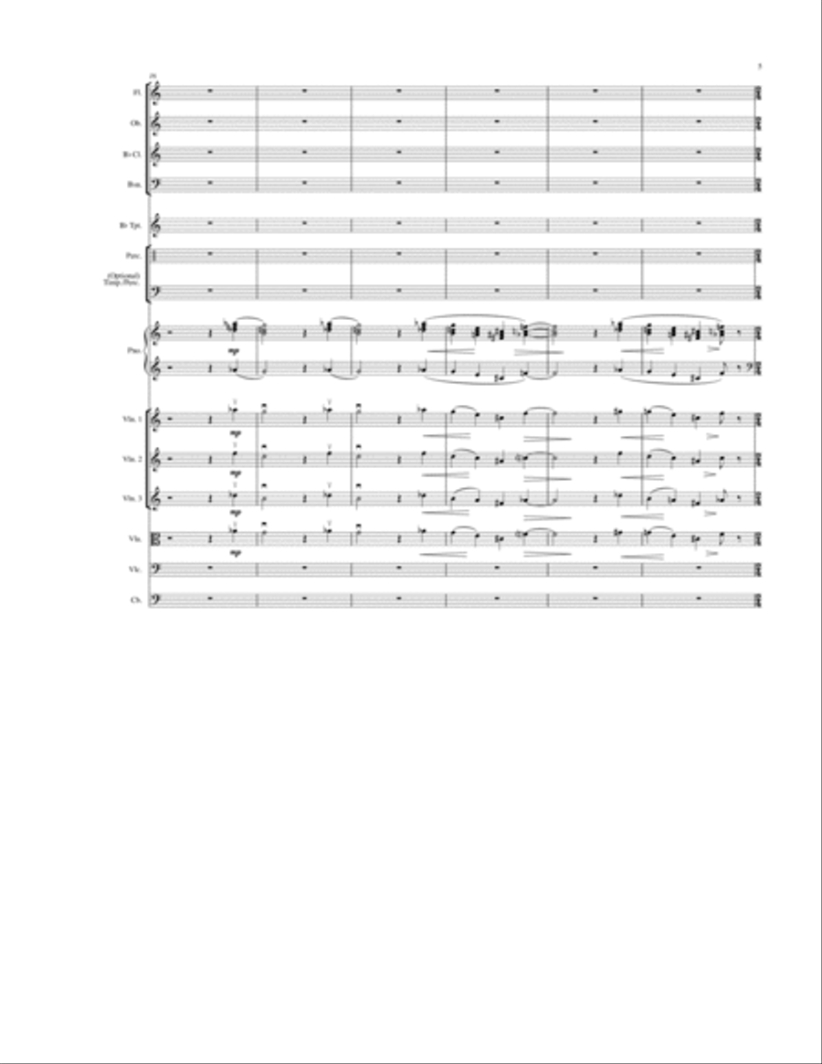 Nightwalk for Piano and Chamber Orchestra (Includes Score and Solo Piano with Piano Accompaniment) image number null