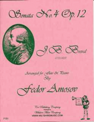 Book cover for Sonata No.4, Op.12 (Fedor Amosov)
