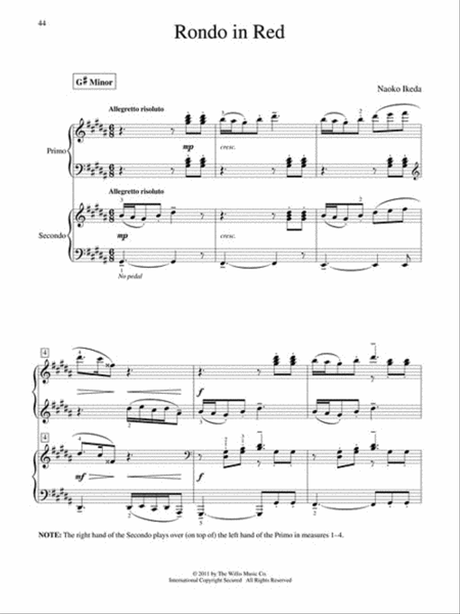 Duets in Color – Book 2 Piano scores gallery preview page 6