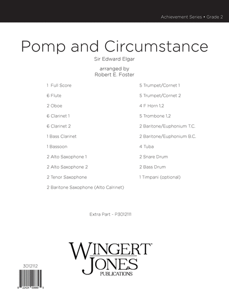Pomp and Circumstance - Full Score image number null