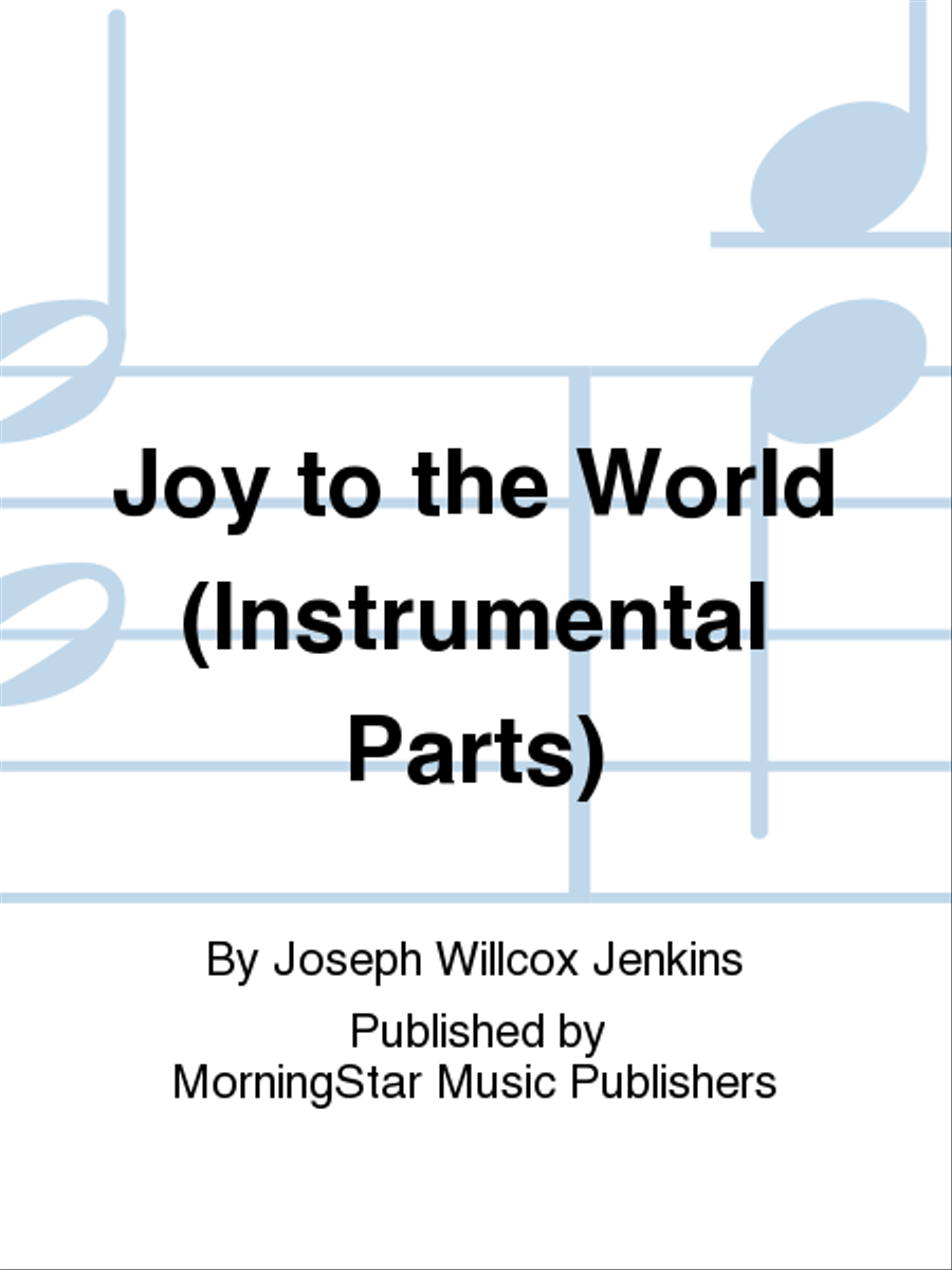 Joy to the World (Instrumental Parts) Choir scores gallery preview page 1