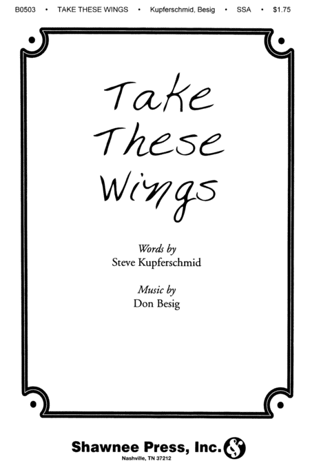 Take These Wings SSA/Flute